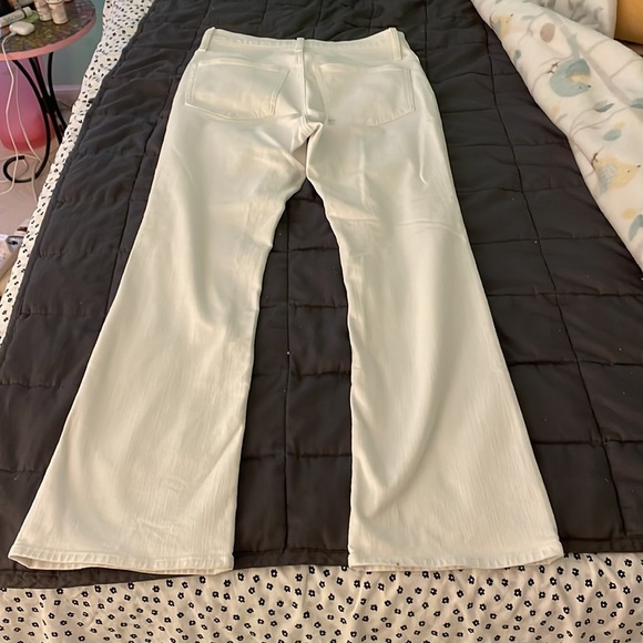 White Bootcut Jeans - Picture 2 of 3